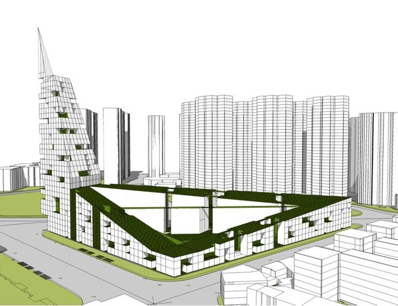 Green Triangle - Serge Salat