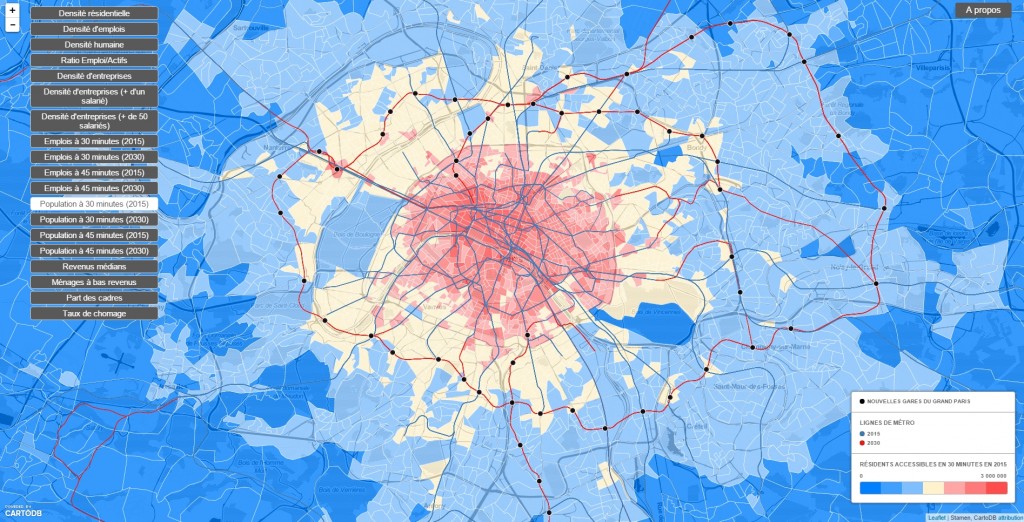 Dataviz Grand Paris